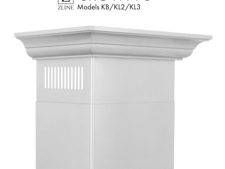 ZLINE Crown Molding #6 For Wall Range Hood (CM6-KB KL2 KL3) Online Sale