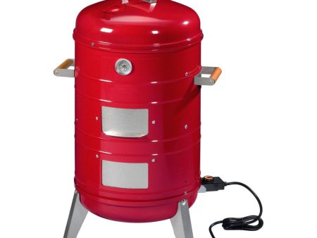 Americana 4-in-1 Electric and Charcoal Water Smoker - use_like_new Online now