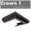 ZLINE Crown Molding 1 For Designer Wall Range Hood (CM1-8KBB E F) Sale