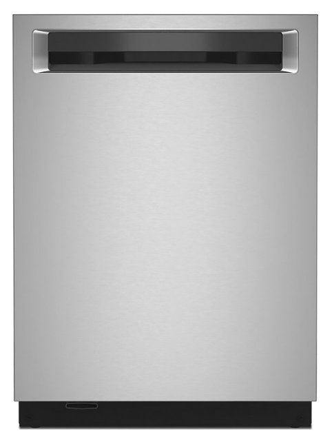 KitchenAid - Top Control Built-In Dishwasher with Stainless Steel Tub, FreeFlex Third Rack, 44dBA - Stainless Steel - display_model on Sale