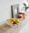 Fruit Basket - Steel + Wood Online Sale