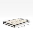 Trisha Metal Platforma Bed Frame Supply