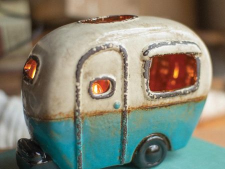 Kalalou Ceramic Camper Lamp Cheap