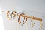 Wall-Mounted Jewelry Rack - Steel + Wood Online