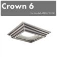 ZLINE Crown Molding Profile 6 for Island Mount Range Hoods (CM6-GL5i) Supply