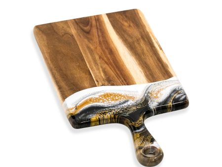 Lynn & Liana Designs 8 in. x 16 in. Medium Acacia Cheeseboard Hot on Sale