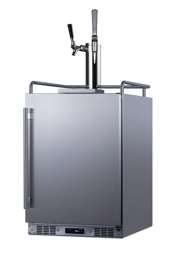 Summit 24 in. Built-In Cold Brew Nitro-Infused Coffee Kegerator (SBC682CMTWIN) Online