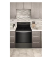 Whirlpool 30 in. 5.3 cu. ft. 5 Burner Element Electric Range in Black Stainless Steel - display_model Online Hot Sale