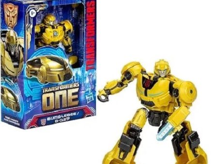 Transformers: One Prime Changer Bumblebee (B-127) 5-Inch Robot Action Figure, Interactive Toys for Boys and Girls Ages 6 and Up - new For Discount