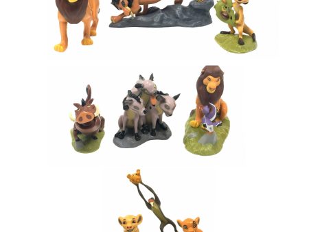 The Lion King Action Figures and Cake Toppers - 9 Pieces Lion King Toys - Lion King Birthday Theme - new Supply