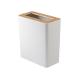 Trash Can - Two Styles - Steel + Wood Fashion