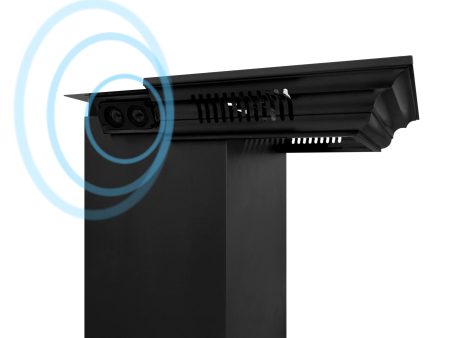 ZLINE Crown Molding in Black Stainless Steel with Built-in Bluetooth Speakers (CM6-BT-BSKEN) Online Sale