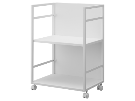 Two-Tier Hideaway Storage Cart (24  H)  - Steel Cheap