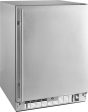 Insignia™ - 5.4 Cu. Ft. Indoor Outdoor Mini Fridge - Stainless Steel - display_model Cheap