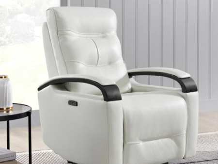 Canmore Leather Power Recliner with Power Headrest - new Online Hot Sale