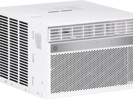 GE - 700 Sq. Ft. 14000 BTU Smart Window Air Conditioner - White - open_box For Sale