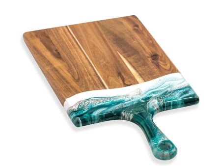 Lynn & Liana Designs 10 in. x 20 in.  Large Acacia Cheeseboard Online now