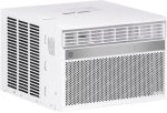 GE - 700 Sq. Ft. 14000 BTU Smart Window Air Conditioner - White - open_box For Sale