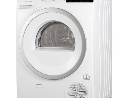 SUMMIT 24 in. 208-240V Front Load Heat Pump Dryer in White (SLD242W) Discount