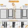 Yaheetech Dog Playpen Outdoor 40 inch 16 Panels Indoor Dog Fence Metal Dog Pen Heavy Duty Pet Exercise Pen for RV Camping Garden - new on Sale