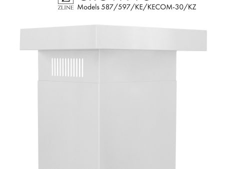 ZLINE Crown Molding #5 For Wall Range Hood (CM5-587 597 KE KECOM-30 KZ) Online now