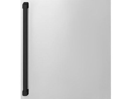 ZLINE Autograph Edition 24 in. Touchstone 151 Can Beverage Fridge With Solid Stainless Steel Door And Matte Black Handle (RBSOZ-ST-24-MB) Discount