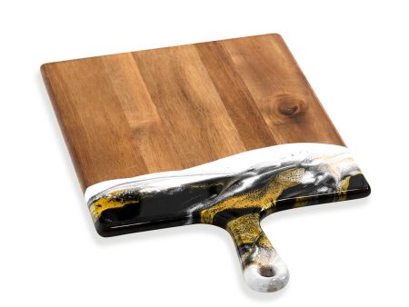 Lynn & Liana Designs 15 in. x 24 in. XL Acacia Cheeseboard For Cheap