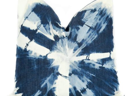 Shibori Pillow Beach House Hot on Sale