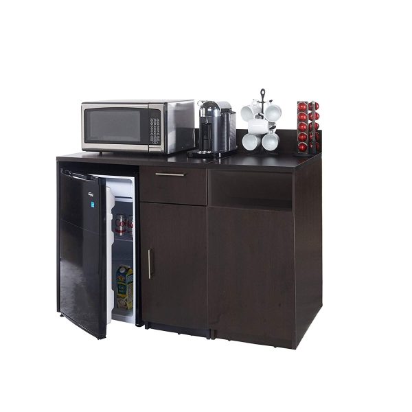 Breaktime 2 Piece 3267 Coffee Kitchen Lunch Break Room Furniture Cabinets Fully Assembled Ready to Use, Instantly Create Your New Break Room, Espresso Online