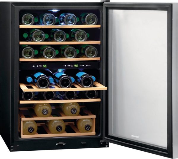 Frigidaire - 45 Bottle Two-Zone Wine Cooler - display_model For Cheap