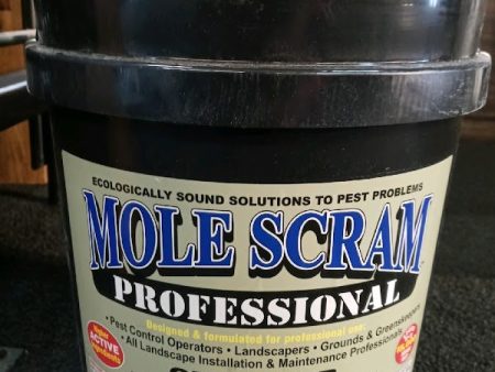 EPIC Mole Scram Professional 22 Lbs Organic Mole Repellent Covers 16;500 Sq Ft Moles - new Online now