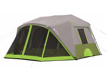 Ozark Trail 14 x 13.5 9 Person 2 Room Instant Cabin Tent with Screen Room, 30.8 lbs - new on Sale