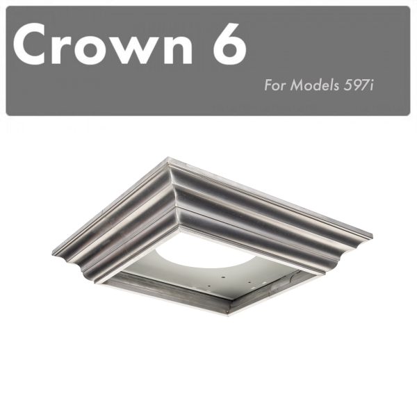 ZLINE Crown Molding #6 For Island Range Hood (CM6-597i) Hot on Sale