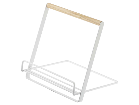 Tablet and Cookbook Stand - Steel + Wood Cheap