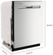 Maytag - Top Control Built-In Dishwasher with Stainless Steel Tub, Dual Power Filtration, 3rd Rack, 47dBA - Stainless Steel - display_model Sale