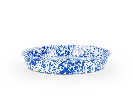 Enamelware Round Tray Splatter Supply