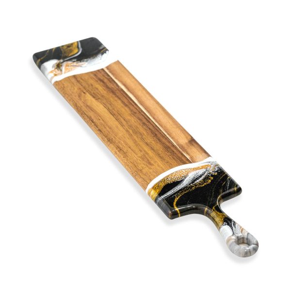 Lynn & Liana Designs 5 in. x 24 in. Baguette Acacia Cheeseboard Online Sale