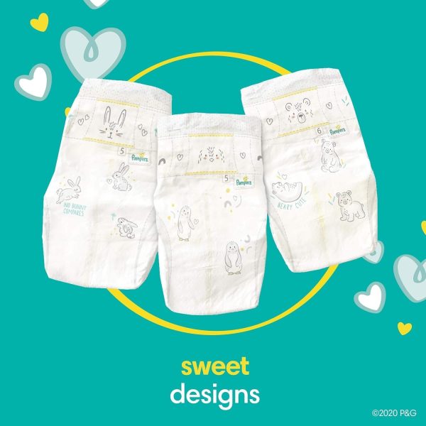 Pampers Swaddlers Diapers - Size 4, One Month Supply (150 Count), Ultra Soft Disposable Baby Diapers - open_box Discount