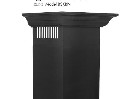 ZLINE Crown Molding Profile 6 for Wall Mount Range Hood (CM6-BSKBN) For Sale