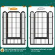 Yaheetech Dog Playpen Outdoor 40 inch 16 Panels Indoor Dog Fence Metal Dog Pen Heavy Duty Pet Exercise Pen for RV Camping Garden - new on Sale