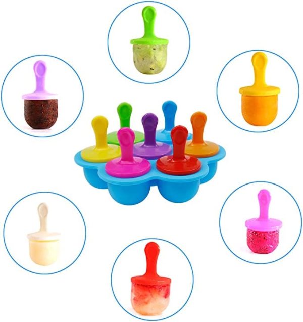 Homemade Jam & Popsicle Silicone Mold - 2 pack Hot on Sale