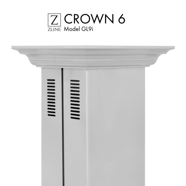 ZLINE Crown Molding Profile 5 for Island Mount Range Hood (CM5-697i KECOMi-304) For Cheap