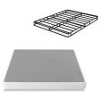 ZINUS 5 Inch Metal Smart Box Spring   Mattress Foundation   Strong Metal Frame   Easy Assembly, Twin - new Cheap