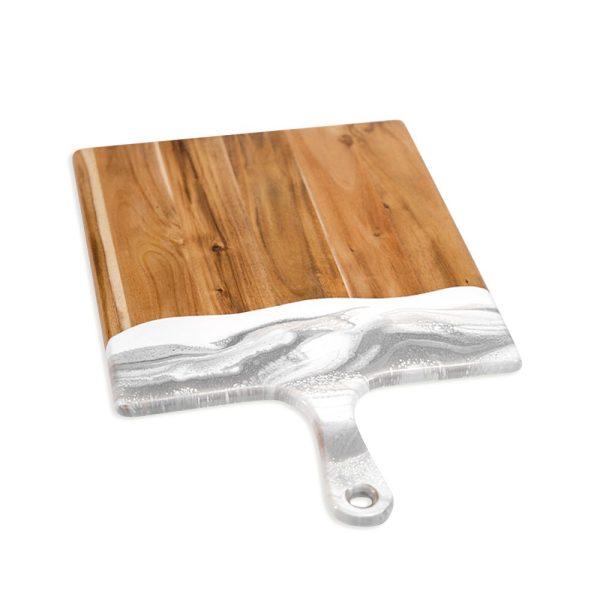 Lynn & Liana Designs 15 in. x 24 in. XL Acacia Cheeseboard For Cheap